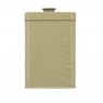 STORAGE TIN NEUTRAL EMBOSSED ARTISAN ST