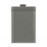 STORAGE TIN NEUTRAL EMBOSSED ARTISAN ST