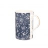 Siip Fluted Floral Mug