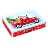 SHORTBREAD ASST 150G SANTA VAN TIN