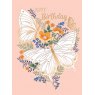 *CARD TWO BUTTERFLIES DN