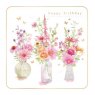 *CARD THREE VASES ARABELLA