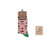 *SOCKS BAMBOO GRAZING COW LDS