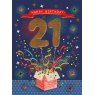 CARD AGE 21 FELLA