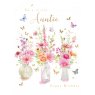 CARD 3 VASES OF FLOWERS ATR