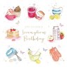 *CARD SCRUMPTIOUS BIRTHDAY CHERI