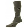 HJ Hall HJ Cotton Rich Cow Sock 6-11