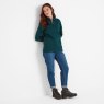 Tog24 Tog24 Pearson Knitlook Zip Neck Fleece Deep Teal