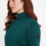 Tog24 Tog24 Pearson Knitlook Zip Neck Fleece Deep Teal