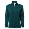 Tog24 Tog24 Pearson Knitlook Zip Neck Fleece Deep Teal