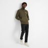 Tog24 Tog24 Renard Zip Neck Fleece Khaki Size L