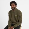 Tog24 Tog24 Renard Zip Neck Fleece Khaki Size L