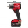 MILWAUKE Milwaukee M18 FMTIW2F38 Fuel 3/8" Mid Torque Impact Wrench With Friction Ring