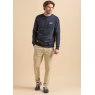 *SWEATER CREW XXL NVY CUSTOM