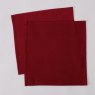 NAPKIN LENEA 2PK DARK RED