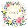 *CARD EASTER FLOWERS