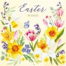 *CARD EASTER WISHES FLORAL 42