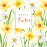 *CARD EASTER FLOWER BORDER 47
