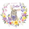 *CARD EASTER HAPPY BUNNY 48