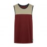 Ridgeline Ridgeline Backslider Singlet Vest Rhubarb