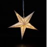 *SHINING STAR 40CM PAPER 15LED W/WHITE