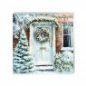 XMAS CARD 6PK WARM WELCOME