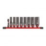 IMPACT SOCKET SET 3/8" DEEP 9PC SHOCKWAVE