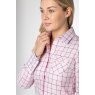 Rydale Rydale Hannah Long Sleeved Shirt Kate Tweed Pink