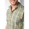 Rydale Rydale Ebberston Short Sleeved Shirt Khaki