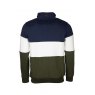Rydale Rydale Byland Sweatshirt Navy/White/Olive