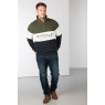 Rydale Rydale Byland Sweatshirt Olive/White/Black