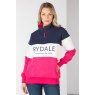 SWEATSHIRT BYLAND 8 NAVY/WHITE/BONBON