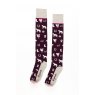 Rydale Rydale Horse Print Knee Length Riding Sock Size 4-7