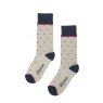 SOCK DOTTY 4-7 MARL GREY ANKLE