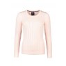 JUMPER EMMA 8 SOFT PINK CABLE KNIT