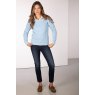 Rydale Rydale Emma Cable Knit Jumper Soft Blue