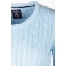Rydale Rydale Emma Cable Knit Jumper Soft Blue