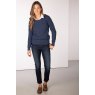 Rydale Rydale Emma Cable Knit Jumper Mid Navy
