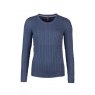 Rydale Rydale Emma Cable Knit Jumper Mid Navy