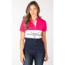 Rydale Rydale Byland Cow Polo Shirt Bonbon/White/Navy