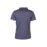 Rydale Rydale Byland Cow Polo Shirt Denim/White/Blue