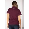Rydale Rydale Byland Cow Polo Shirt Berry/White/Olive