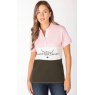 Rydale Rydale Byland Cow Polo Shirt Sorbet/White/Olive