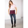 Rydale Rydale Byland Cow Polo Shirt Sorbet/White/Berry