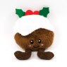 DOG TOY CHRISTMAS PUDDING