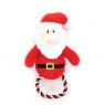 SANTA PAWS ROPE DOG TOY