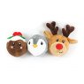 TENNIS BALL FESTIVE CHARACTER ASST
