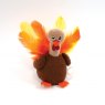 SHAKING TERRY TURKEY CAT TOY