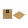 NAPKIN 20PK GOLD METALLIC