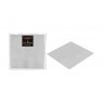 NAPKIN 20PK SILVER METALLIC